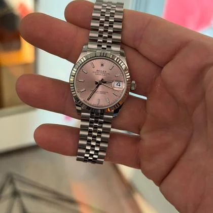 Rolex Datejust 31 NUOVO 2025 ItaliaJubilee rosa pink full set con documenti e scatola - Image 2