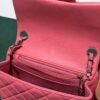 Chanel Mini Square Classic Lambskin Single Flap Certificato Entrupy