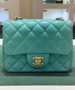 Chanel Mini Square 17 Card Chanel con certificato a parte Entrupy