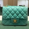 Chanel Mini Square 17 Card Chanel con certificato a parte Entrupy