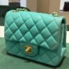 Chanel Mini Square 17 Card Chanel con certificato a parte Entrupy