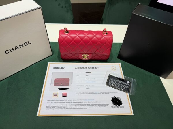 WhatsApp Image 2025-11-01 at 11.15.42 (1) Chanel Mini Rectangular 20 Card Chanel con certificato a parte Entrupy