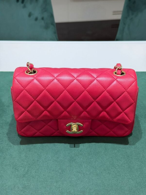 WhatsApp Image 2025-11-01 at 11.15.43 Chanel Mini Rectangular 20 Card Chanel con certificato a parte Entrupy