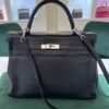 Hermès Kelly 35 retourne sacs Et voyage del 2013 second hand color noir full set top condition rigenerata spa Hermes nel Marzo 2024.