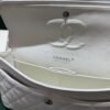 Chanel Classic Double Flap Bag Medium Bianca  del 2011