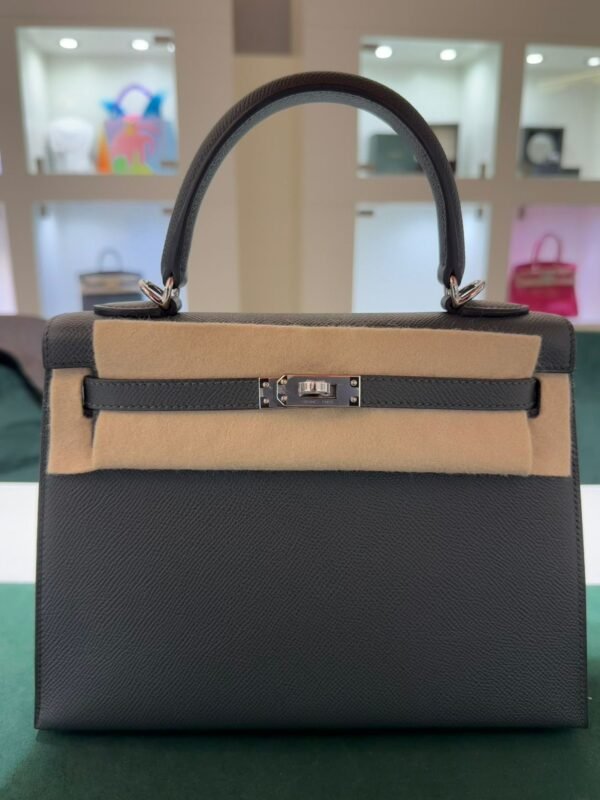 Hermès Kelly 25 sellier Nuova 2025 Ottobre stampa K in pelle epsom sellier
