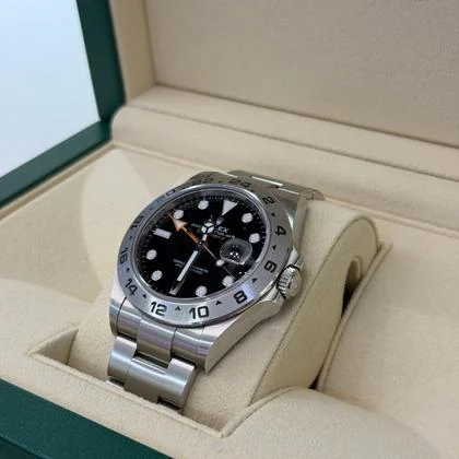 Rolex Explorer II Black dial 42mm del 2021 Italia full set top condition con documenti e scatola - Image 2