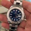 Rolex Yacht-Master 40 Blu NUOVO 2025 platino full set con documenti e scatola Rolex
