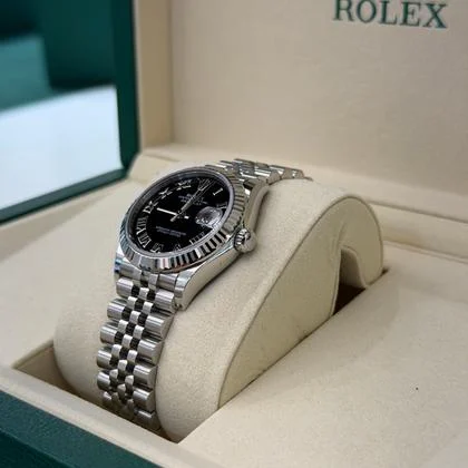 Rolex Datejust 31 NUOVO 2025 Italia jubilee nero romani full set con documenti e scatola - Image 5