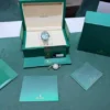 Rolex Datejust 36 verde menta green NUOVO 2025 Novembre Italia full set con documenti e scatola