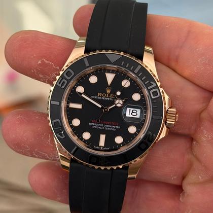 Rolex Yacht-Master 40 oro rosa del 2024 Italia full set excellent condition con documenti - Image 3