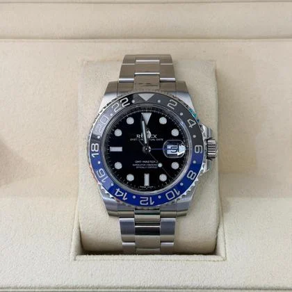 Rolex GMT-Master II Batman del 2018 full set top condition con documenti e scatola Rolex