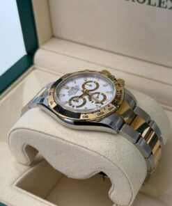 Alternative view of Rolex Daytona cosmograph white NUOVO FULL FULL STICKERS acciaio oro 2020 card nuova full set
