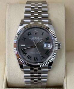 Rolex Datejust 36 36mm Wimbledon NUOVO 2024 FULL FULL STICKERS Jubilee full set con documenti