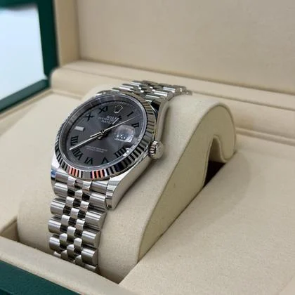 Rolex Datejust 36 36mm Wimbledon NUOVO 2025 Jubilee full set con documenti e scatola Rolex - Image 5