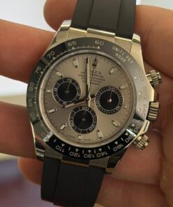 Alternative view of Rolex Daytona GHOST oro bianco 2019 oysterflex full set excellent condition documenti e scatola