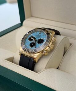 Alternative view of Rolex Daytona TIFFANY NUOVO 2025 oysterflex oro giallo full set con documenti e scatola