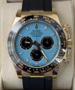 Rolex Daytona TIFFANY NUOVO 2025 oysterflex oro giallo full set con documenti e scatola