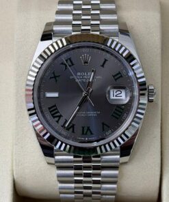 Rolex Datejust 41 Wimbledon NUOVO 2025 Dicembre Jubilee full set con documenti e scatola