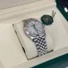 Rolex Datejust 36 NUOVO 2025 Jubilee quadrante madreperla in diamanti MOP dial full set