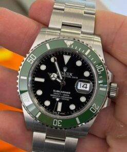 Alternative view of Rolex Submariner Date NUOVO 2025 Starbucks full set con documenti e scatola Rolex