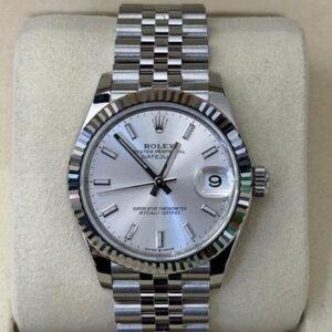 Rolex Datejust 31 NUOVO 2025 Italia Jubilee Argenté full set con documenti e scatola