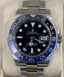 Rolex GMT-Master II Batman del 2016 full set top condition con documenti e scatola Rolex