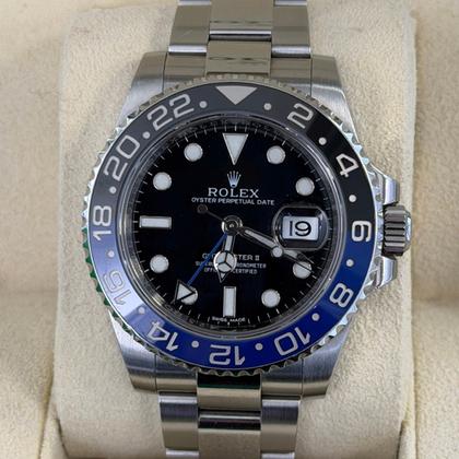 Rolex GMT-Master II Batman del 2016 full set top condition con documenti e scatola Rolex