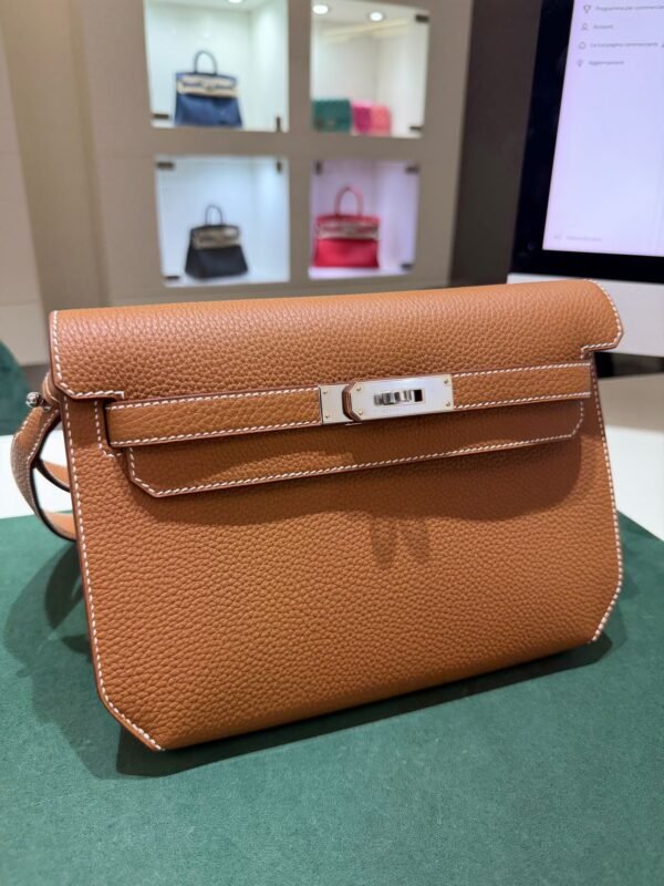 Hermès Kelly Dépêches 25 NUOVA 2025 pellame togo color gold
