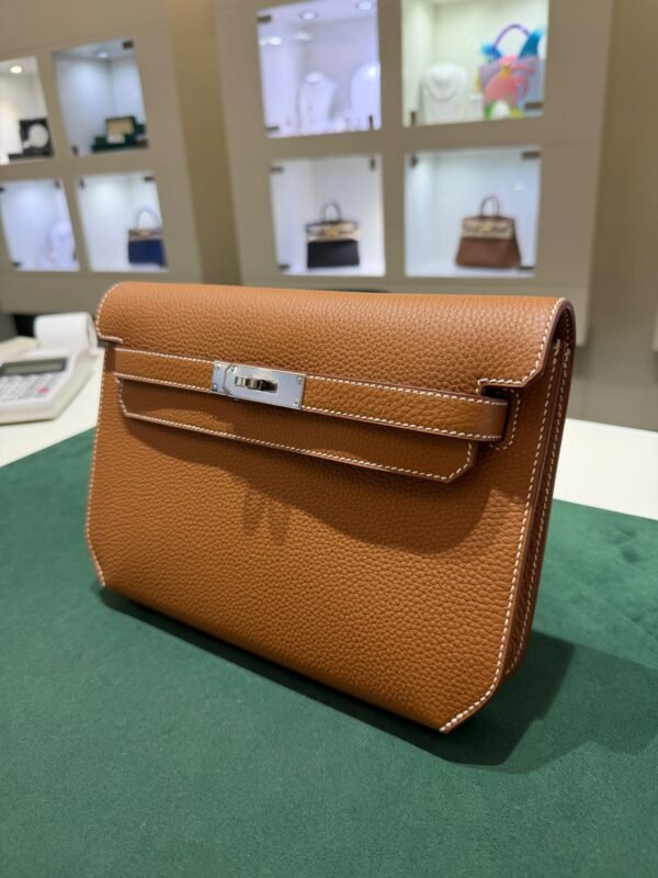 Hermès Kelly Dépêches 25 NUOVA 2025 pellame togo color gold