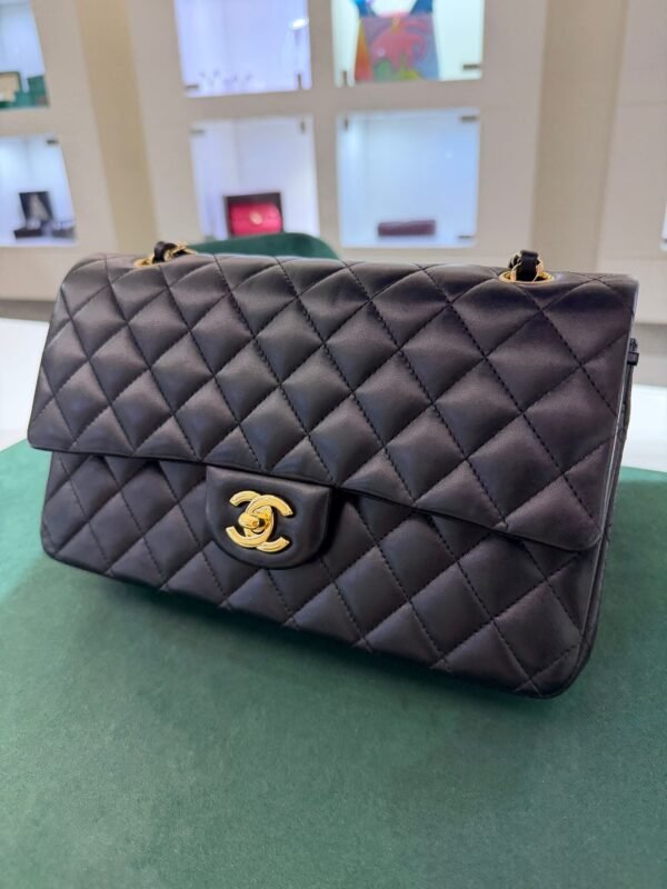 WhatsApp Image 2025-12-14 at 12.30.08 (2) Chanel Classic Double Flap Bag Medium noir nero