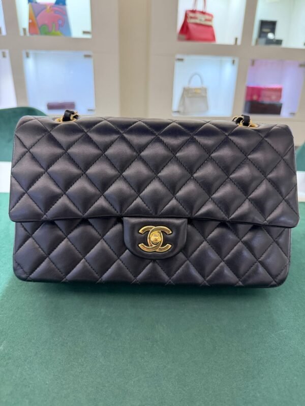 WhatsApp Image 2025-12-14 at 12.30.08 (3) Chanel Classic Double Flap Bag Medium noir nero
