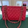 Chanel Classic Double Flap Bag Medium fragola