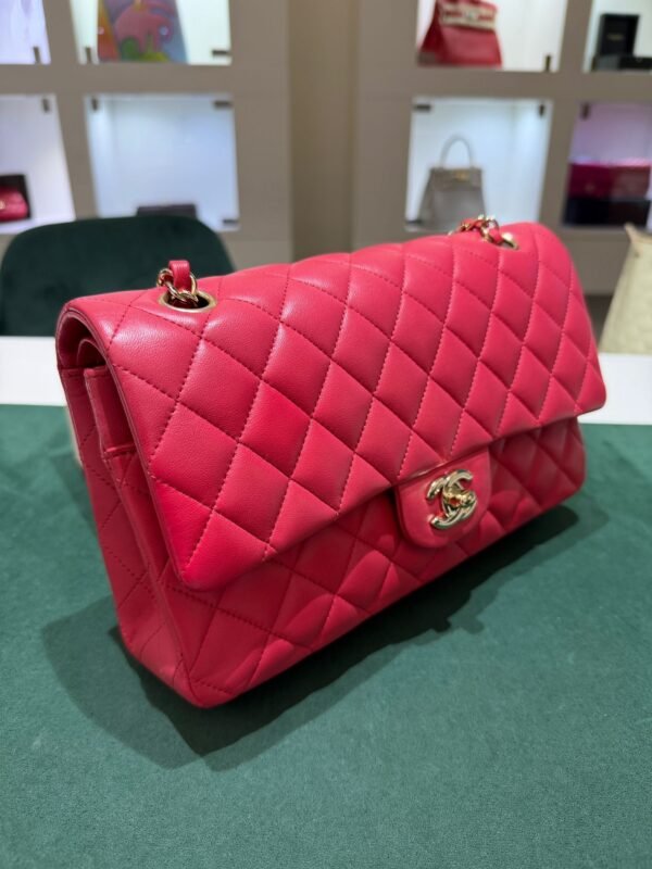 Chanel Classic Double Flap Bag Medium fragola