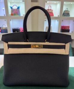 Hermès Birkin 35 veau togo NUOVA Novembre 2025 seriale K color ( noir ) nero hardware dorato full set