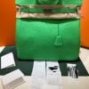 Herm&egrave;s Sac Haut courroies 40 pellame togo color vert NUOVA 2024 seriale W Full stickers full pellicole full set hardware palladio
