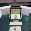Rolex Datejust 36 del 2009 pink floral dial ghiera in diamanti full set top condition