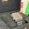 Cartier Santos De Cartier large 40 mm NUOVO 2025 black edition doppio cinturino full set