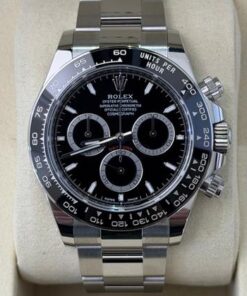 Rolex Daytona NUOVO 2025 Dicembre Black dial full set con documenti e scatola Rolex