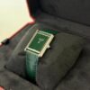 Cartier Tank Must De Cartier large quartz NUOVO 2025 Dicembre verde full set con scatola