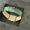 Cartier Tank Must De Cartier large quartz NUOVO 2025 Dicembre verde full set con scatola