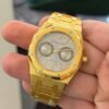 Audemars Piguet Royal Oak Day-Date del 1983 oro giallo con estratto Audemars Piguet