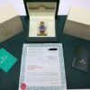 Rolex Yacht-Master blu acciaio oro 35mm del 2000 Italia full set top condition con documenti