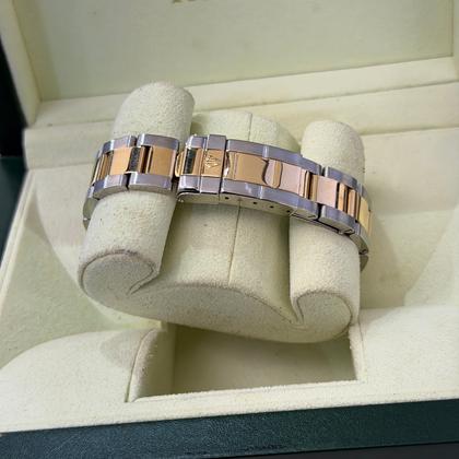 Rolex Yacht-Master blu acciaio oro 35mm del 2000 Italia full set top condition con documenti - Image 2