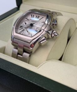 Alternative view of Cartier Roadster Chronograph Chronograph XL del 2004 full set top condition con documenti scatola