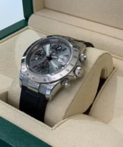 Alternative view of Tudor Prince Date 40mm quadrante grey del 2004 full set top condition con documenti e scatola