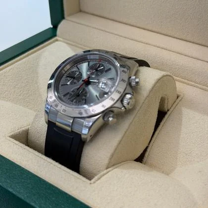 Tudor Prince Date 40mm quadrante grey del 2004 full set top condition con documenti e scatola - immagine 2