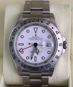 Rolex Explorer II bianco white calibro 3186 del 2008 Italia full set top condition con documenti