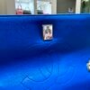 Chanel trendy CC misura media 25 con Card Chanel del 2019 e certificato Entrupy  Color bleu ( blue royal ) con hardware dorato.