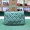IMG_7866 Chanel trendy CC misura media 25 con Card Chanel del 2015 e certificato Entrupy